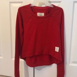 Abercrombie & Fitch Women’s Red Sweatshirt (L)